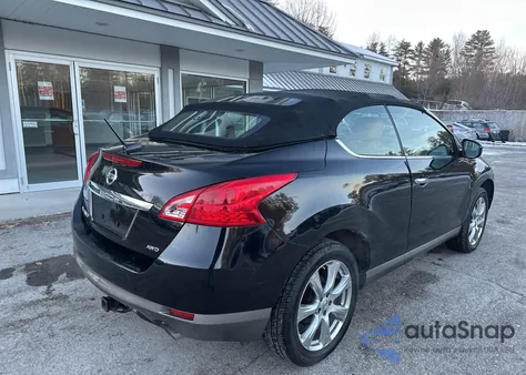 2014 Nissan Murano Crosscabriolet из США, поврежденный, VIN JN8AZ1FY8EW300455
